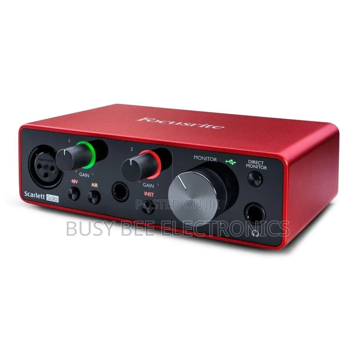 Scarlet Solo Sound Card Usb Audio Interface