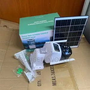 Dual Lens 4g Solar Surveillance Camera – Two-Way Audio Remote Viewi