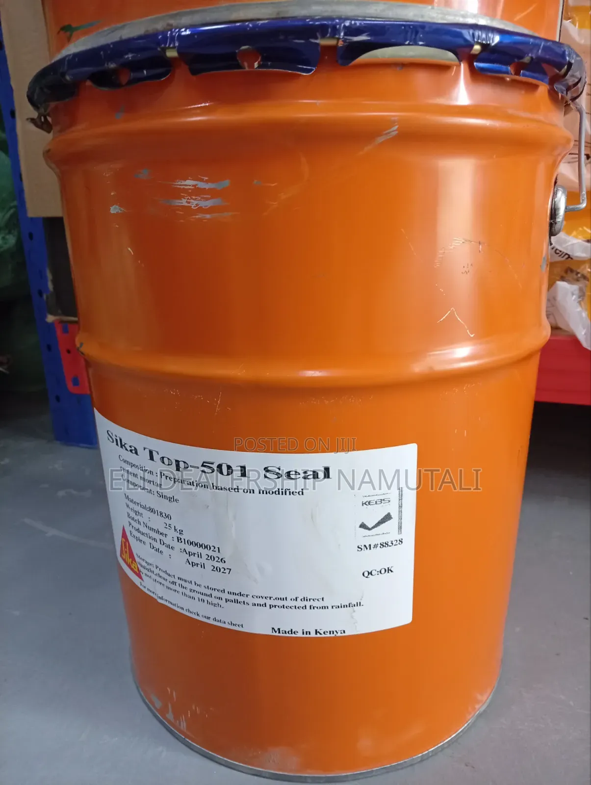 25kg Durable Sika Top-Seal 501 Anti-Leak Waterproofing Solution