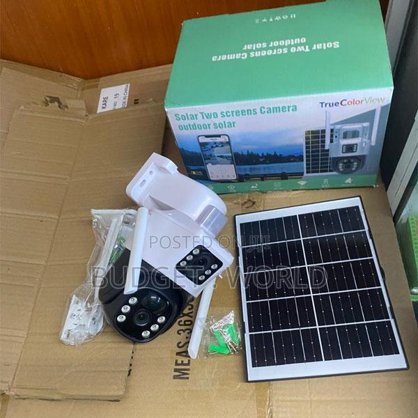 4g Solar PTZ Camera With Dual Lens – Smart Wireless Outdoor CCTV