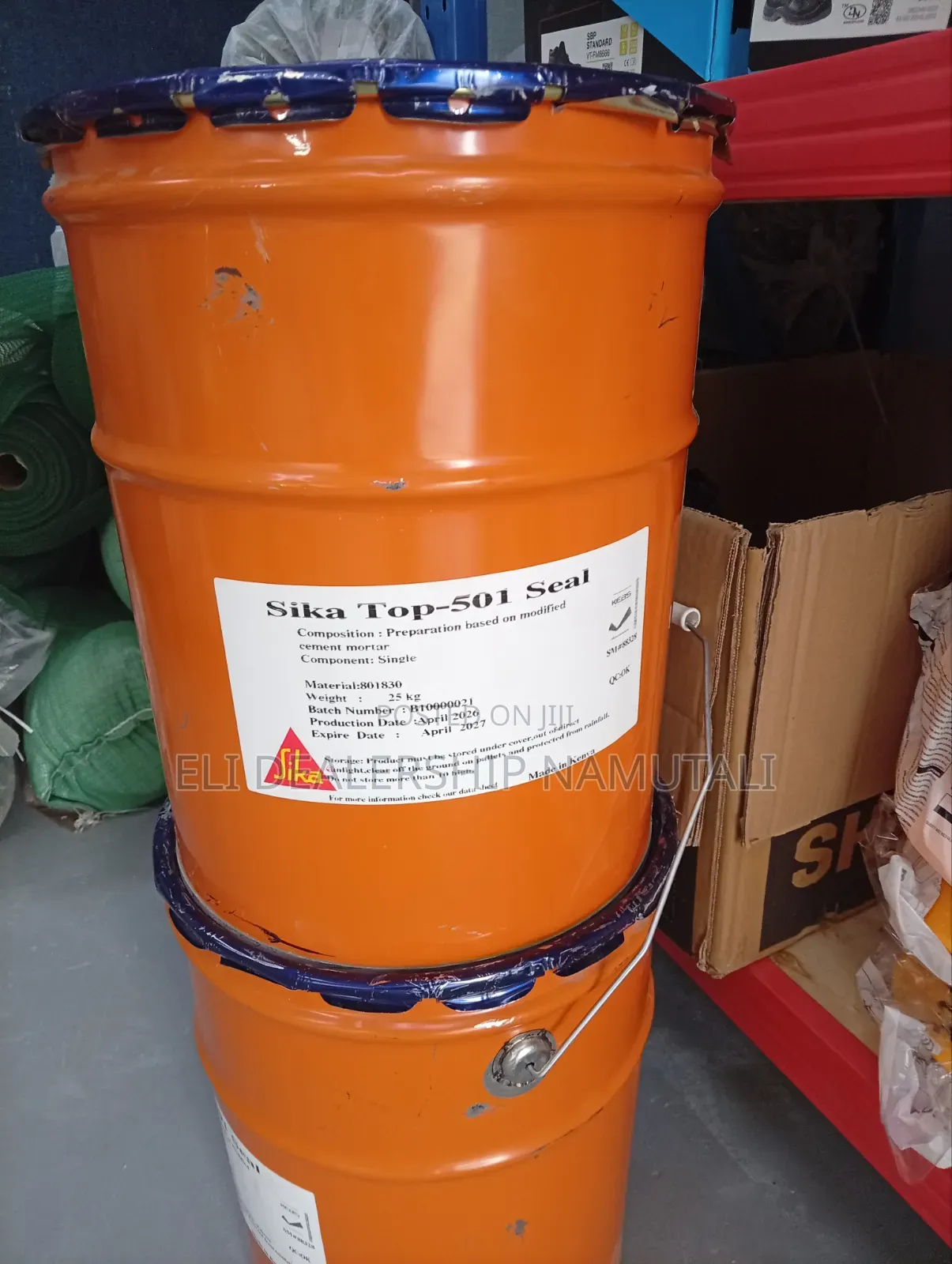 Sika Top-Seal 501 for Roofs, Foundations Concrete Surfaces