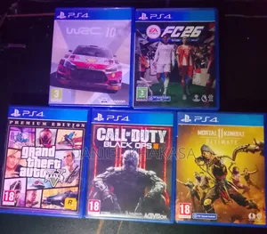 Ps4 Games Bundle: Call of Duty Black Ops 3 and WRC 10