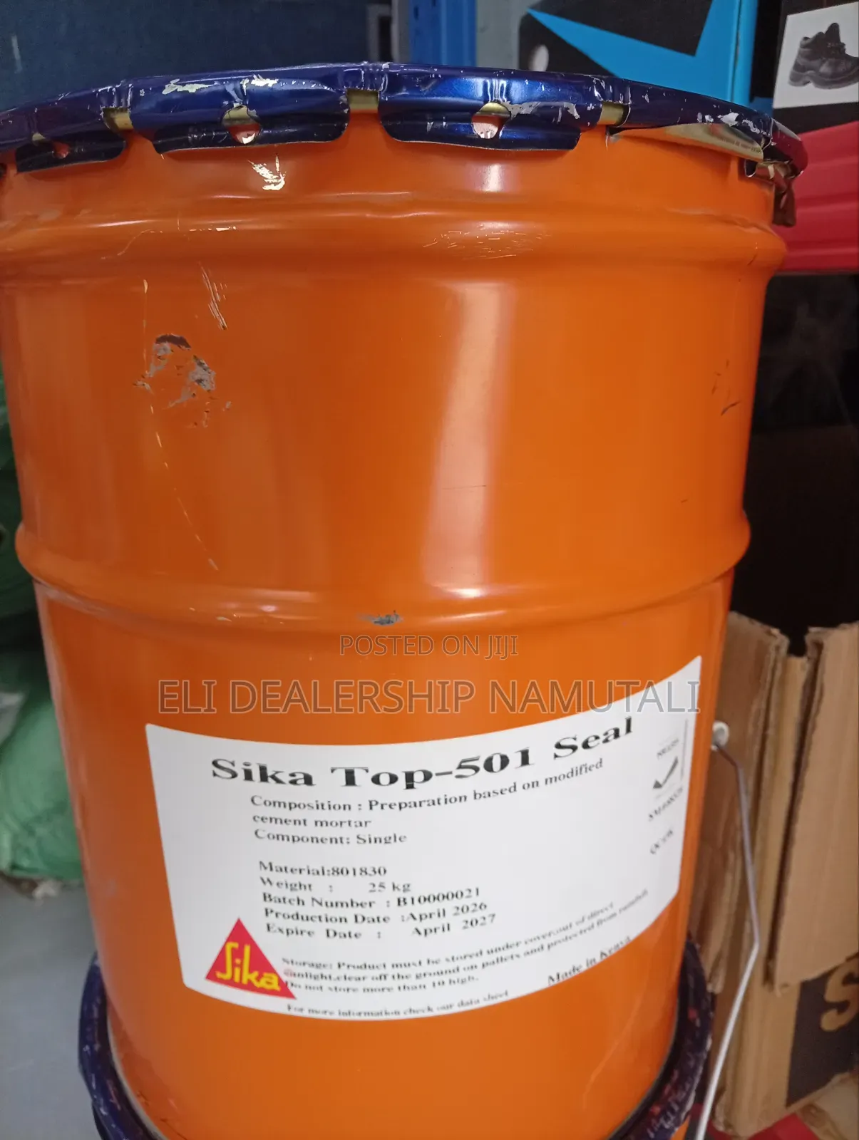 Sika Top-Seal 501 for Roofs, Foundations Concrete Surfaces