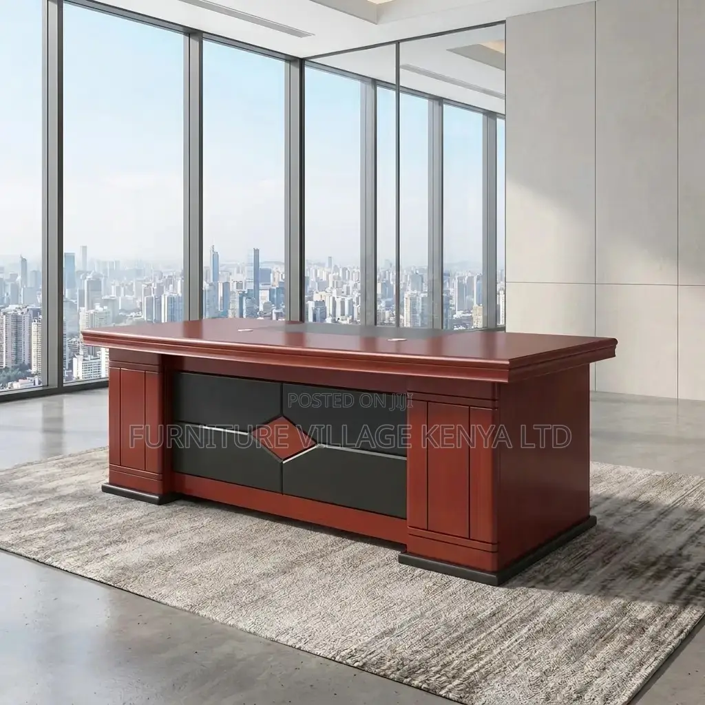 Executive Office Table With Extension.