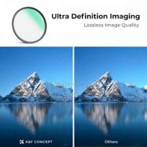 K F Concept 62 Mm Ultra Slim Mc Uv Filter Blue Multi-coated