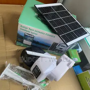 Solar Powered PTZ Camera With Sim Slot – Dual Lens Outdoor Protection