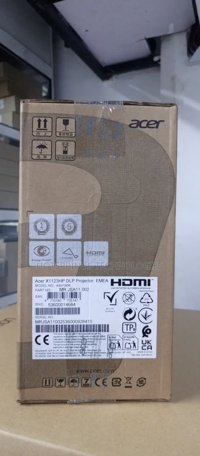 Acer Projector 4000 Lumens