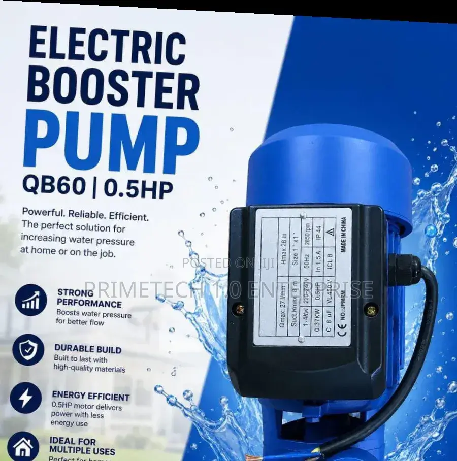 Original Premier 0.5hp Water Pump