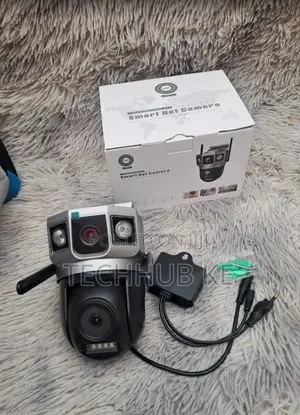 4g Solar PTZ Camera Dual Lens | Outdoor CCTV Camera With Sim Card