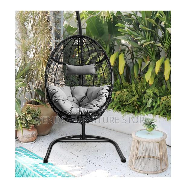 Home Chairs; Rattan Home Balcony Hammock Chairs - thumbnail 3