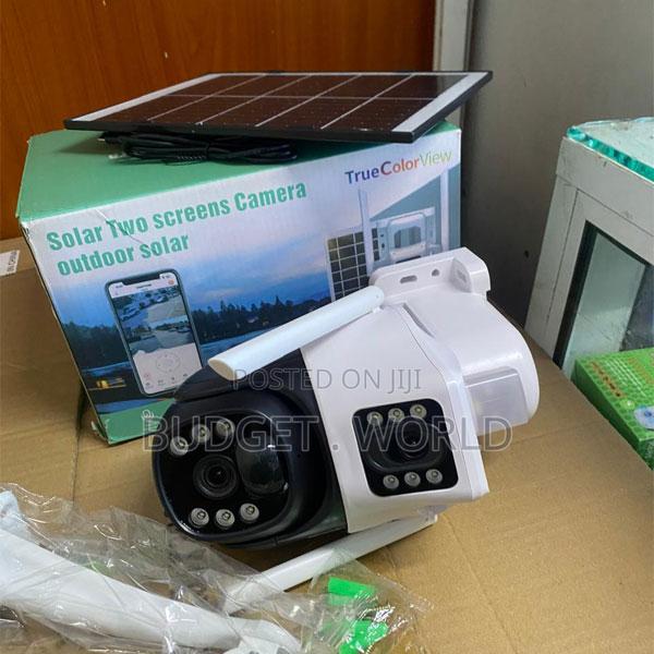 Outdoor 4g Solar Surveillance Camera – Dual Lens With Two-Way Talk