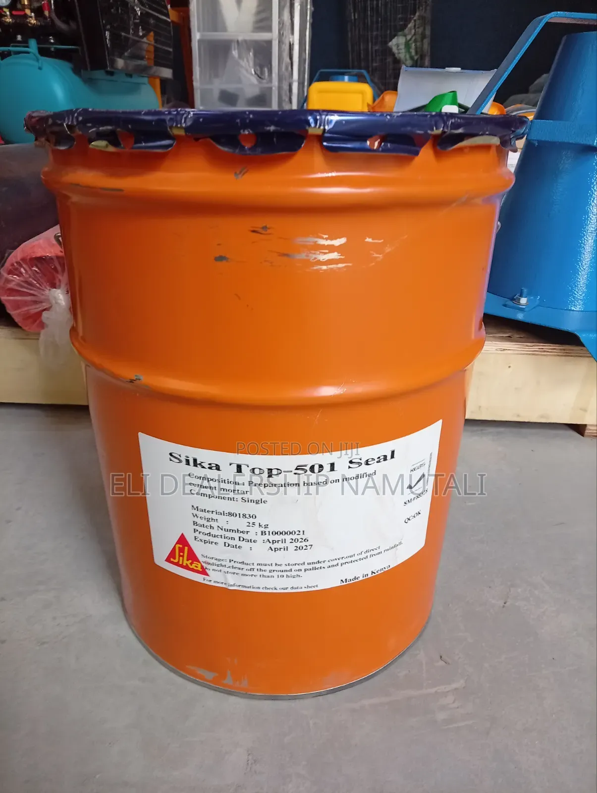 Long-Lasting Sika Top-Seal 501 Waterproof Coating 25kg