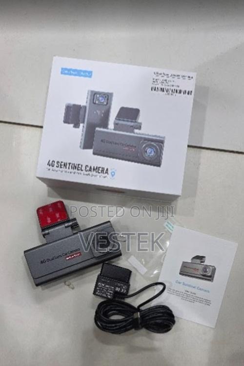 4g Sentinel Dual Lens Dash Camera – Smart Vehicle Security Tracking