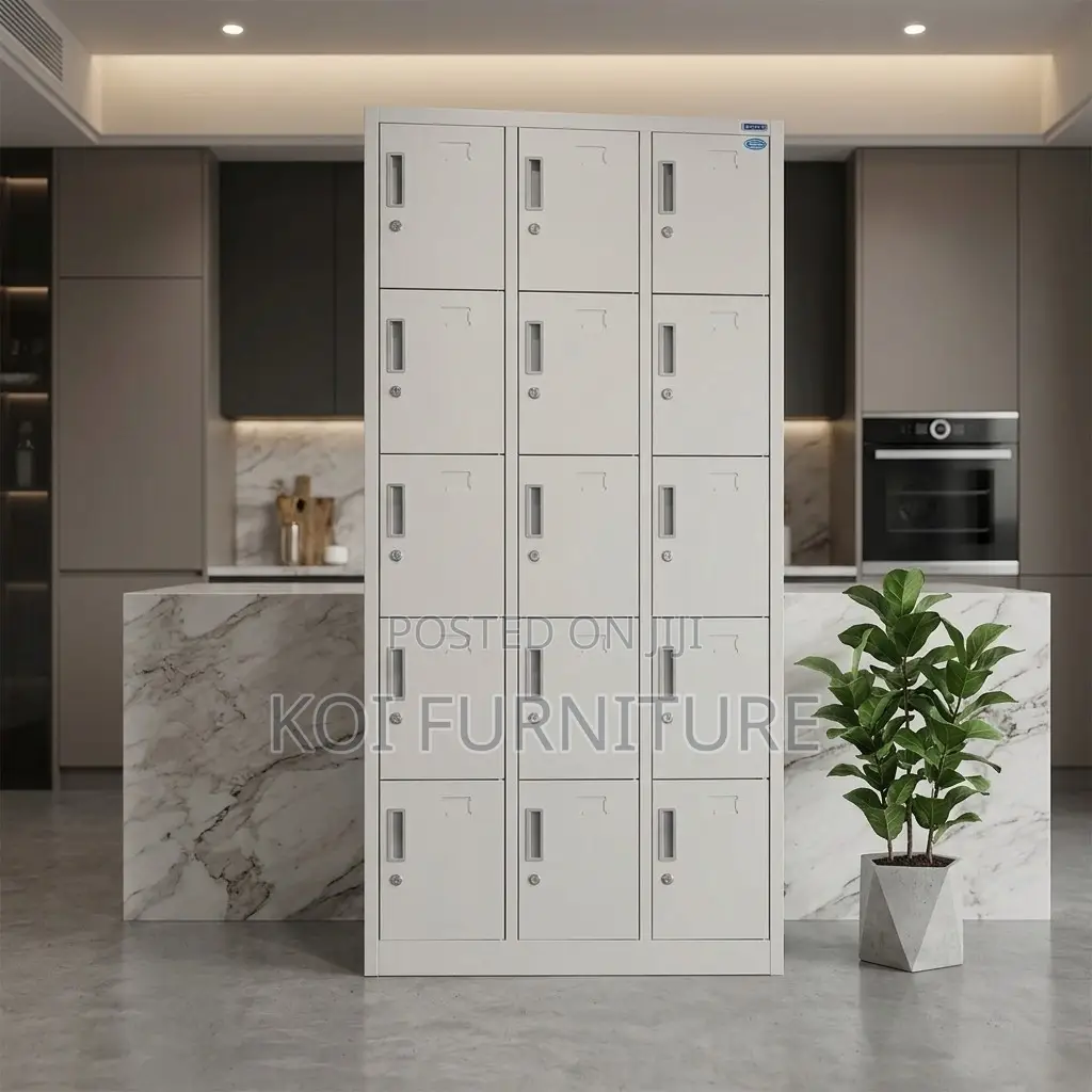 Office Caboinet; 15 Lockers Steel Gym Office Cabinet