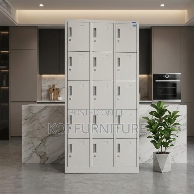 Office Caboinet; 15 Lockers Steel Gym Office Cabinet