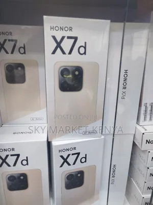 New Honor X7d 256 GB Black