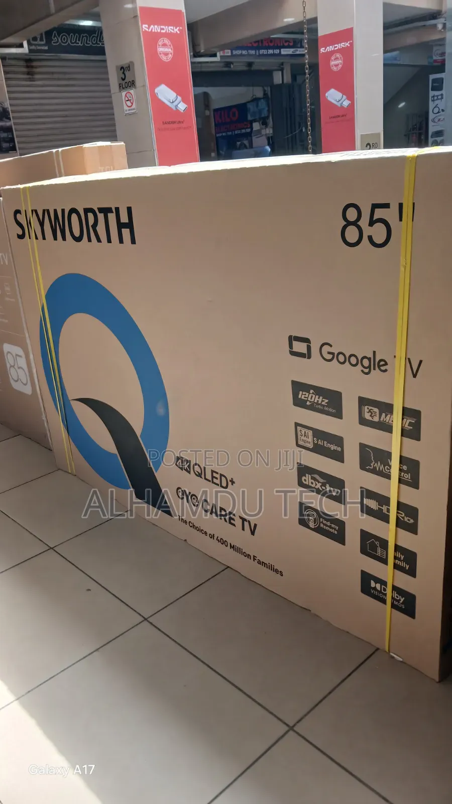Skyworth 85inch Qled Google Tv