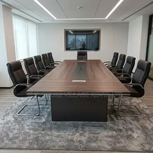 Wooden Executive Conference Table.