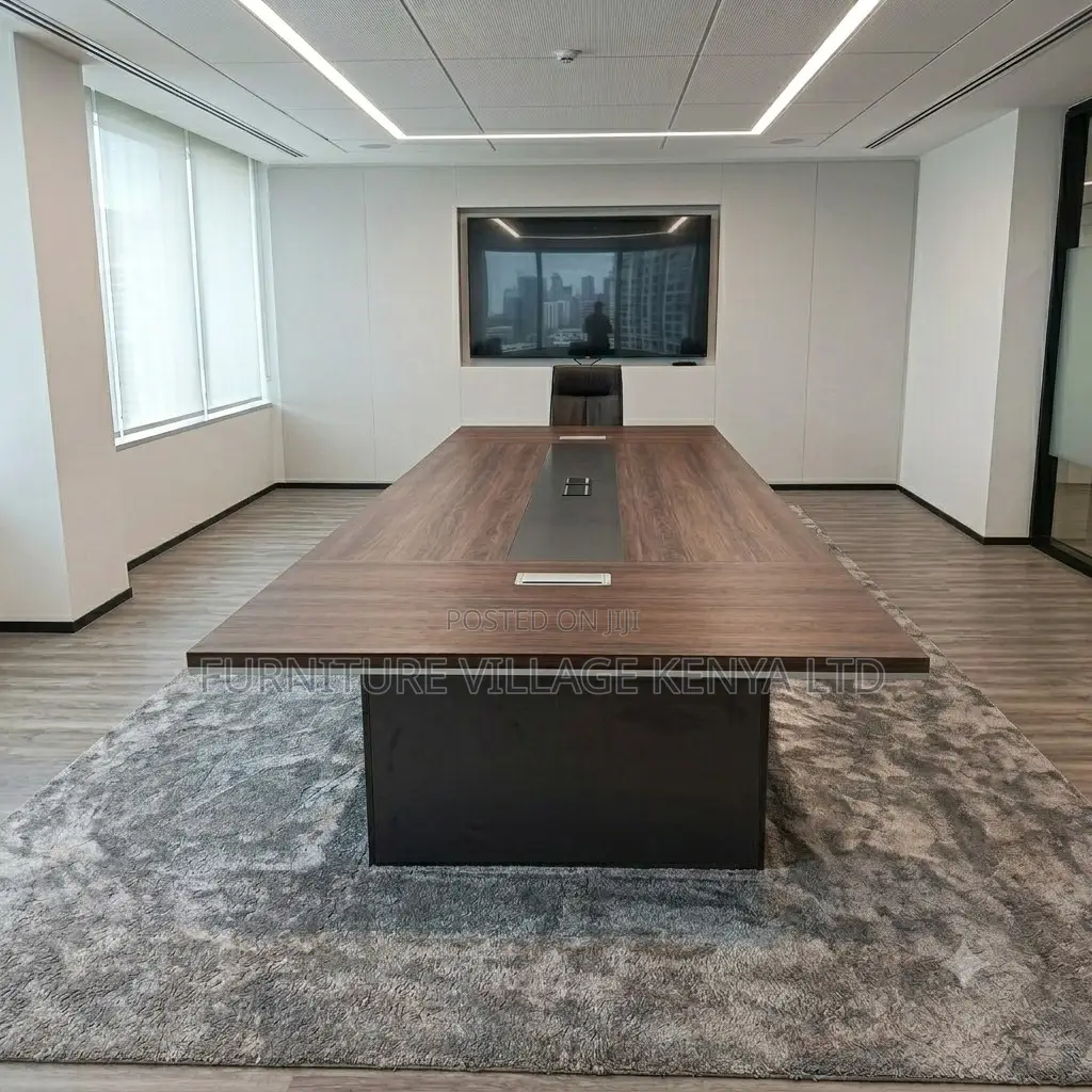 Wooden Executive Conference Table.