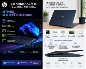 New Laptop HP OmniBook X Flip 16" 32GB Intel Core Ultra 7 SSD 2T