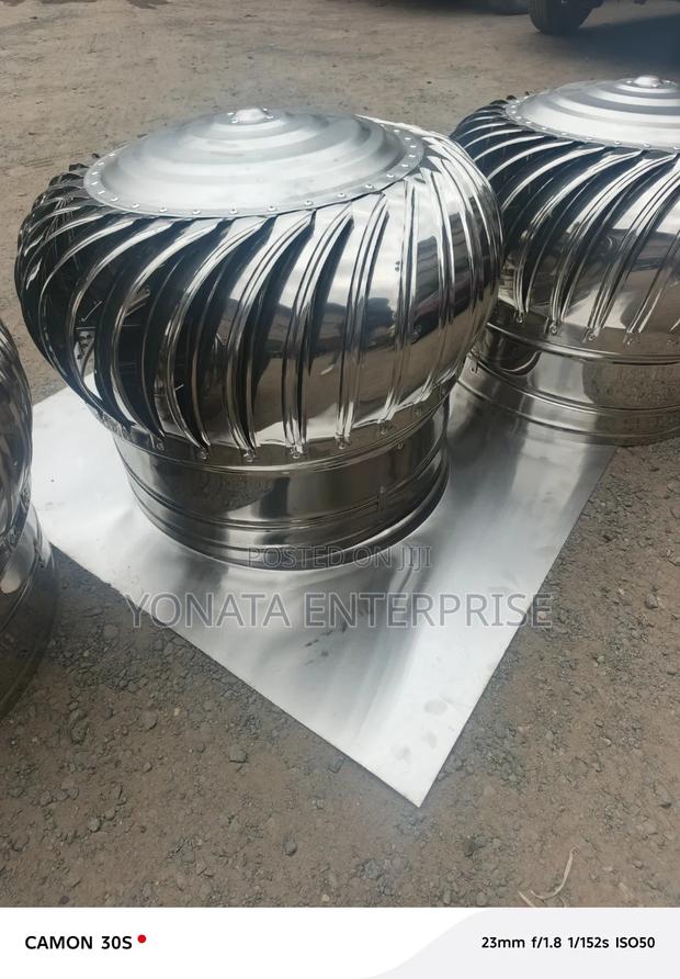 Wind Driven Cyclone Ventilator/Stainless Steel Roof Vents - thumbnail 2