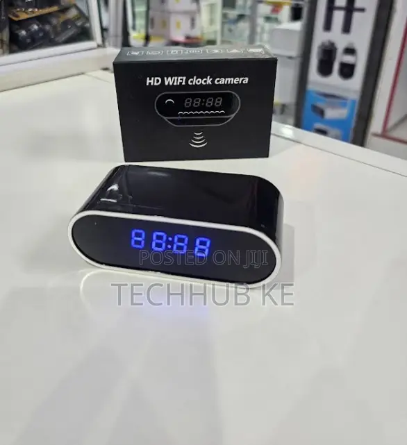 Wifi Clock Camera Hd | Hidden Spy Camera With Phone Monitoring
