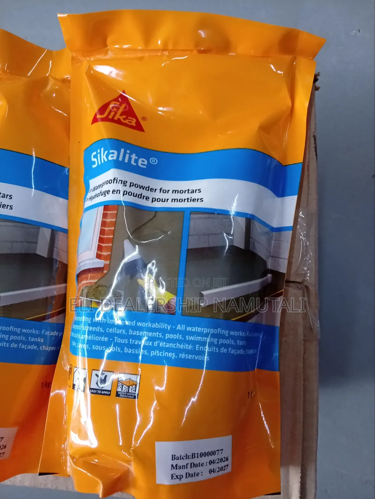 Sikalite 1kg Waterproofing Powder Additive for Cement Mortars