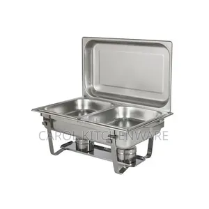 Happy Home Double Chaffing Dishes/ Food Warmers