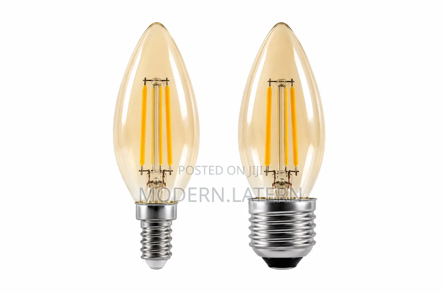 Modern Latern C35 Filament Candle Bulb E14 E27 – Warm White Led