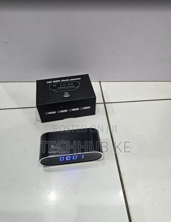 Hd Wifi Clock Camera Smart Hidden Surveillance Camera With App Control