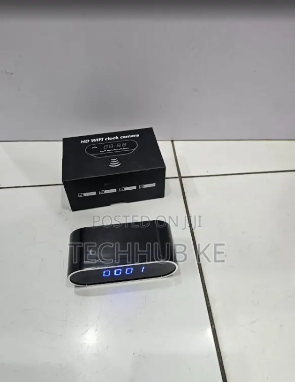 Hd Wifi Clock Camera Smart Hidden Surveillance Camera With App Control