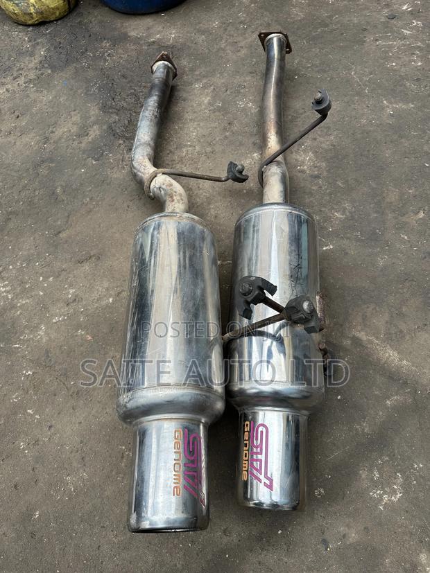 Subaru Genome Perfomance Exhaust Silencer - thumbnail 2