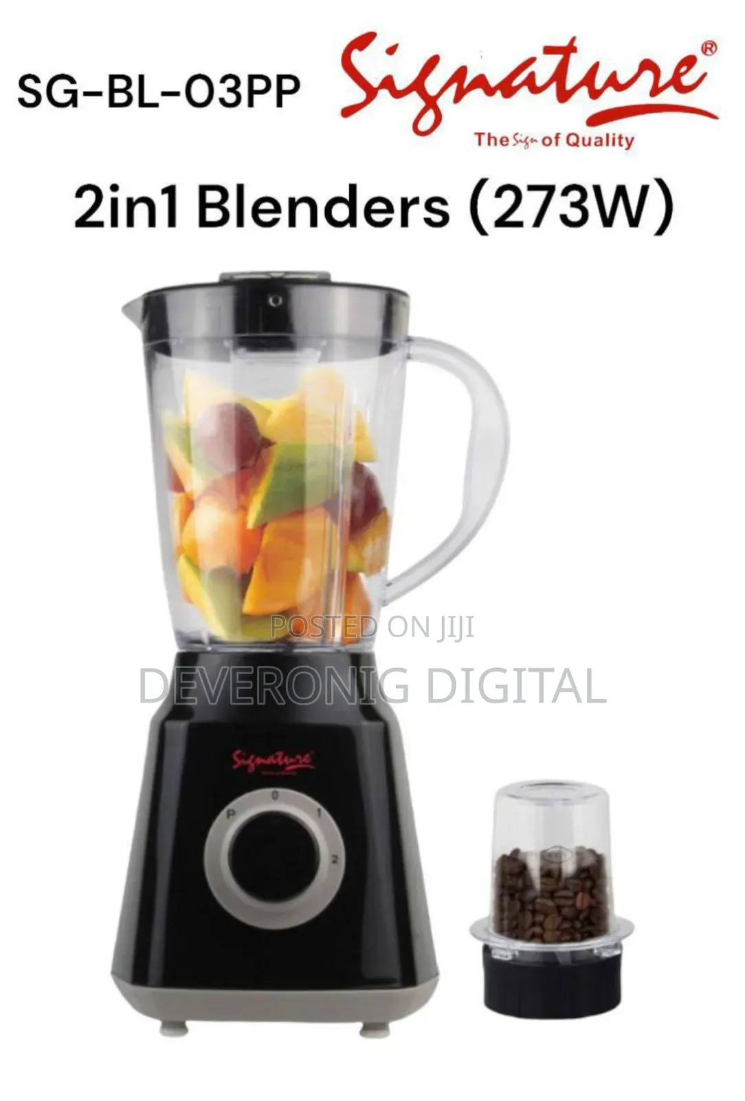 *Signature 2 in 1 Blender 