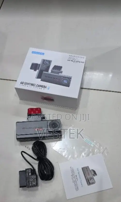 4g Vehicle Security Camera – Dual Lens Dashcam With Mobile Monitoring