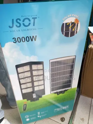 3000w Solar Street Light 12 Months Warranty