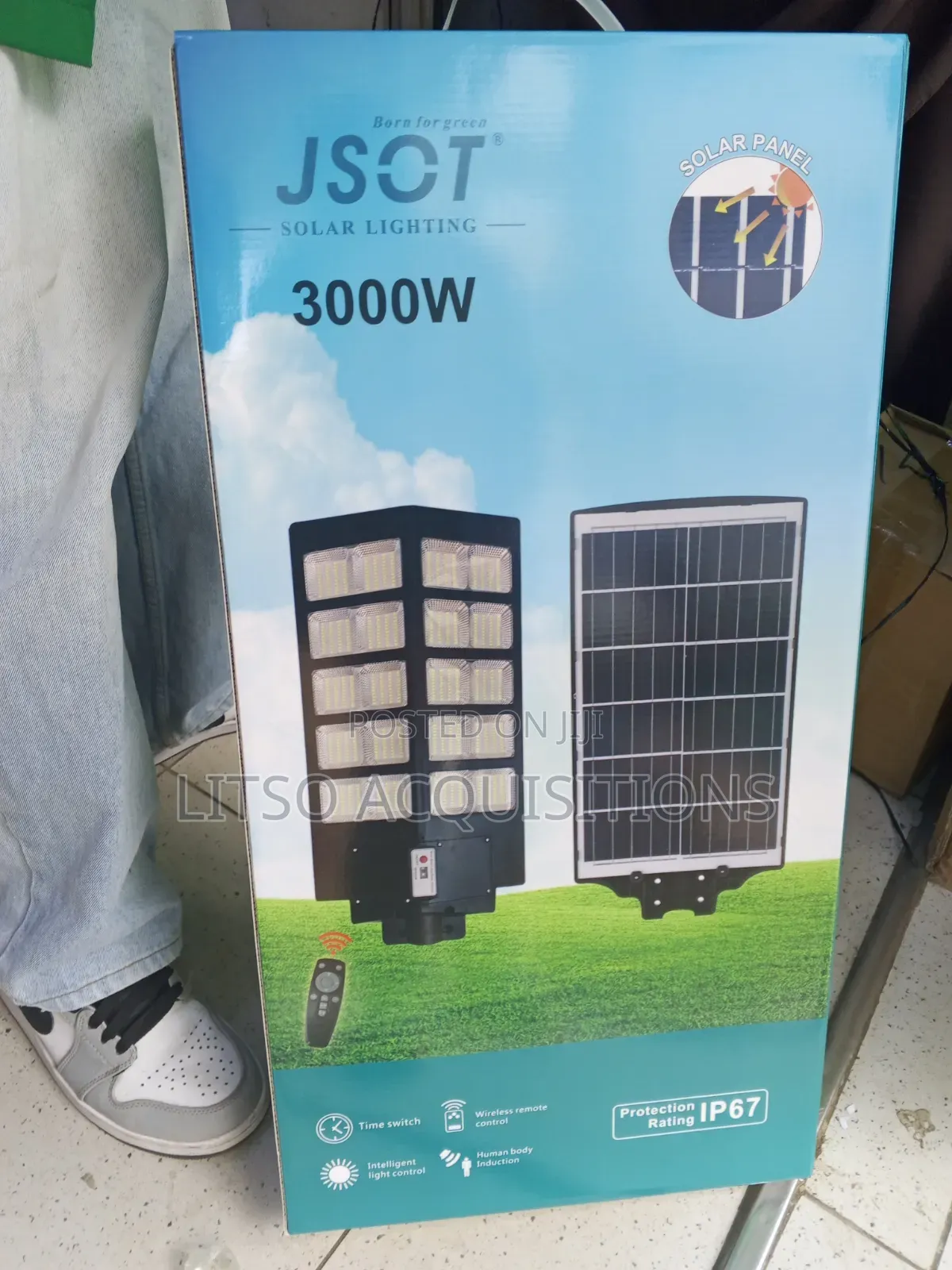 3000w Solar Street Light 12 Months Warranty