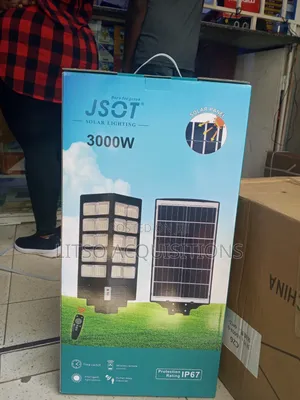 3000w Solar Street Light 12 Months Warranty