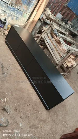 Curved Galana TV Stand Showcase Lowline Design