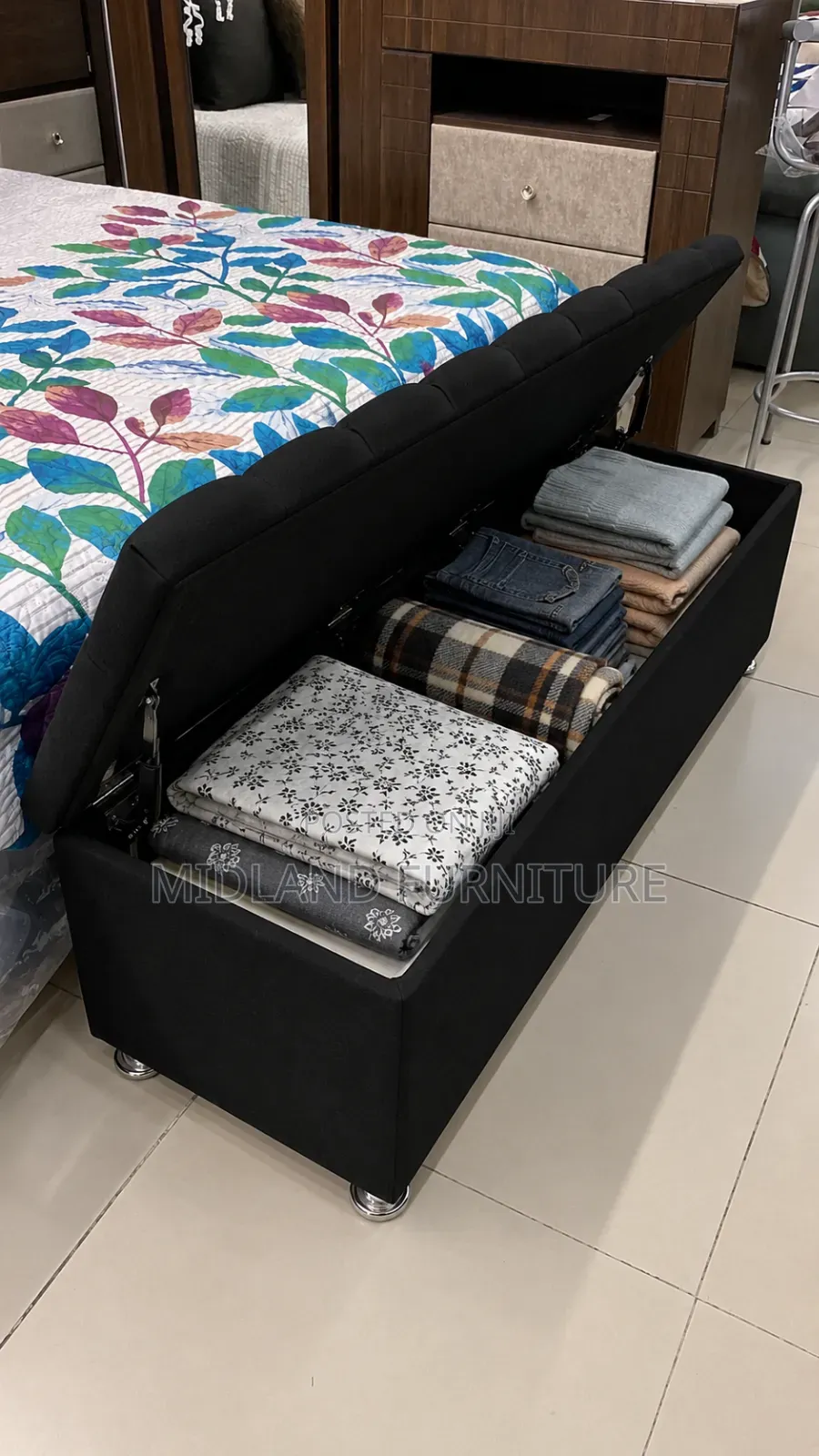 Storage Ottoman/ Pouffe Pay on Delivery