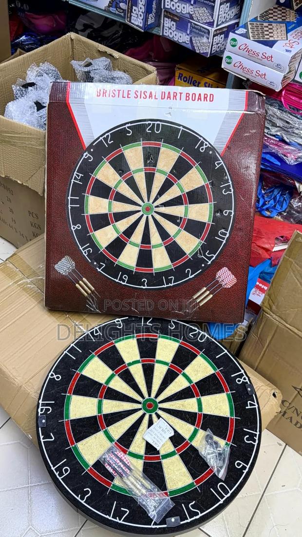Bristle Sisal Dartboard_yu - main view