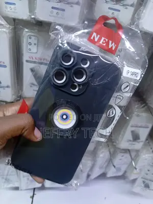 iPhone 14 Pro Matte Dark Blue/Black Magsafe Protective Phone Case