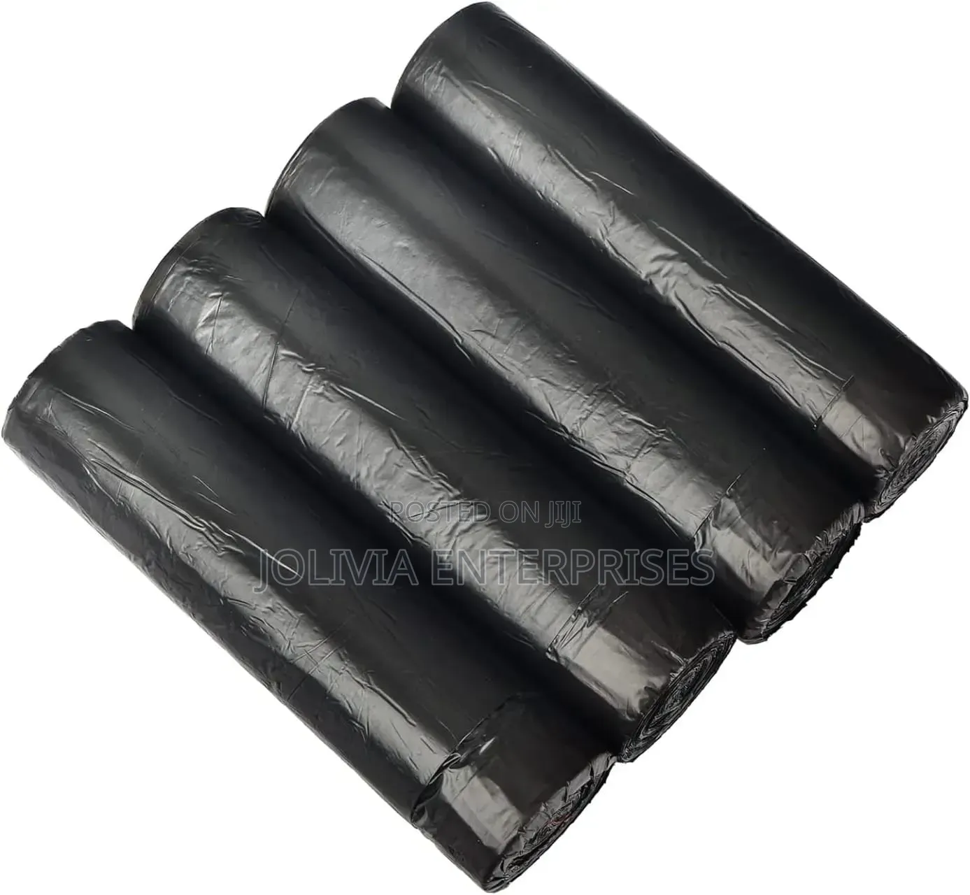 100pcs Extra Strong Trash Bags With a Drawstring*