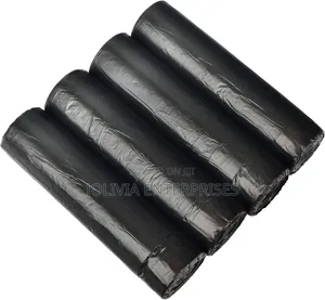 100pcs Extra Strong Trash Bags With a Drawstring*