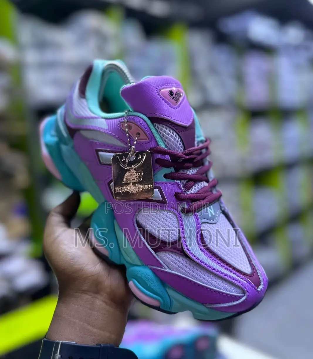 Vibrant Purple and Tea New Balance 9060 Size 36-40