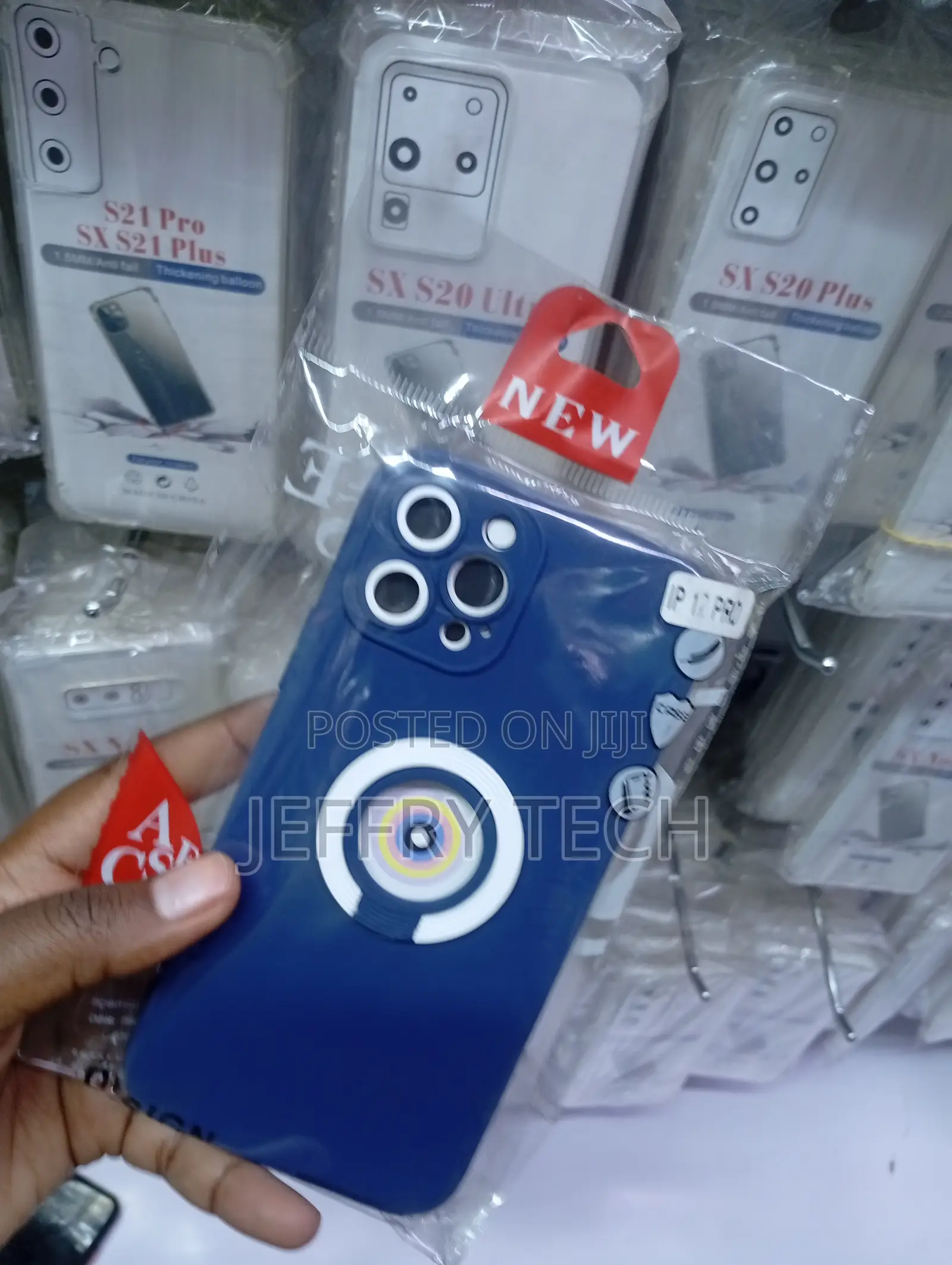 iPhone 12 Pro Blue Finish Silicone Magnetic Case