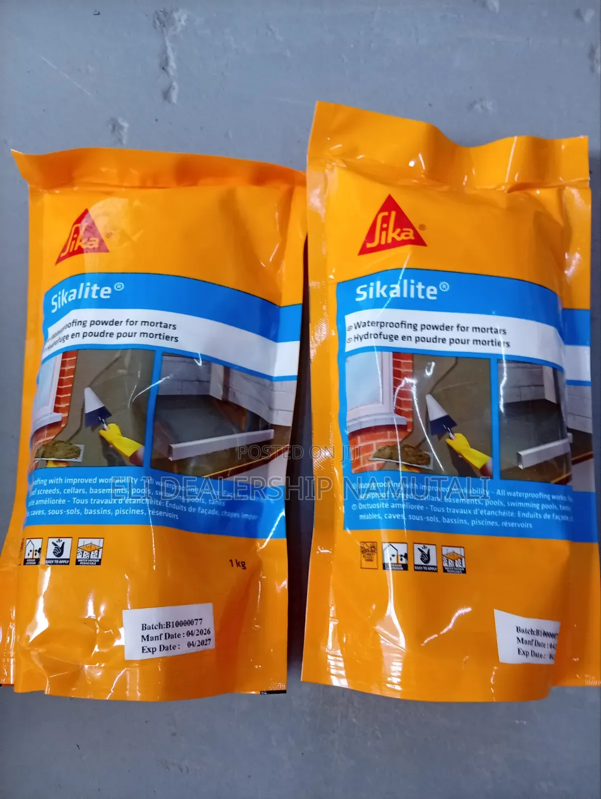 Sikalite 1kg Moisture Protection Additive for Cement Mixes