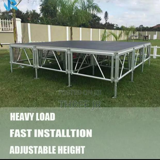 Stage Boards Available in Stock With Aluminium Framing