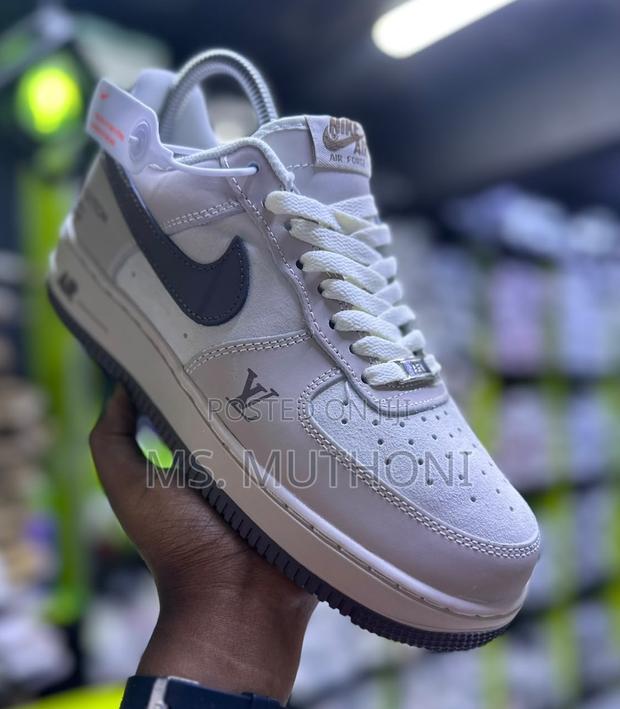 Unisex Casual Nike Air Force Virgil" Louis Vuitton Size 38-45 - thumbnail 3