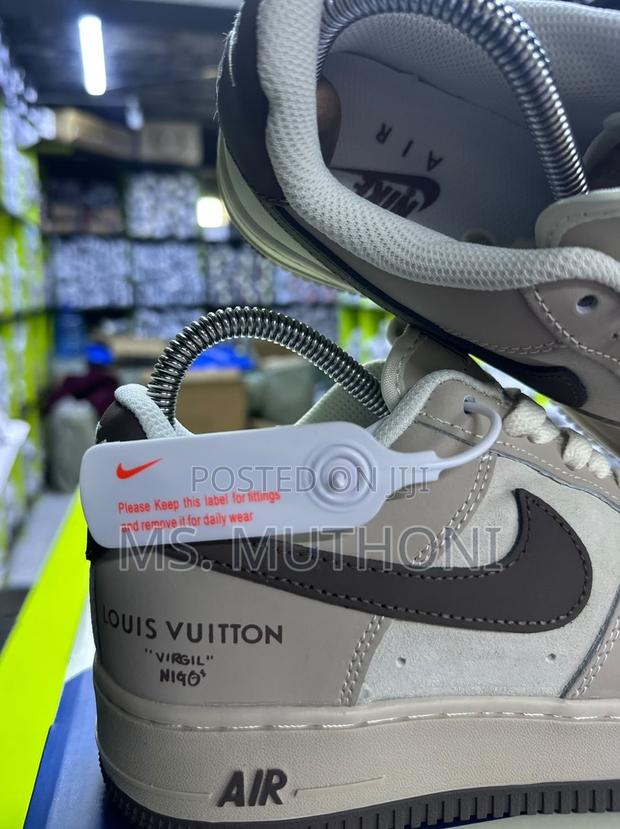 Unisex Casual Nike Air Force Virgil" Louis Vuitton Size 38-45 - thumbnail 5