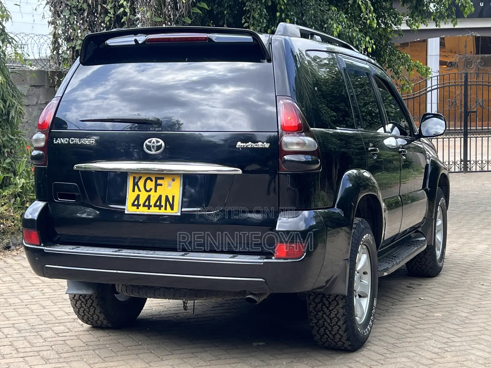 Toyota Land Cruiser 3.0 D-4D C 2008 Black